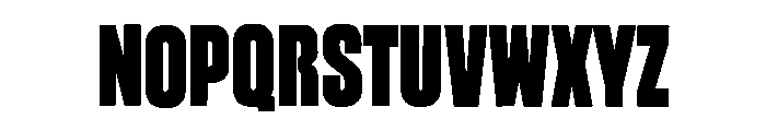 Monvero Font UPPERCASE