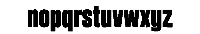 Monvero Font LOWERCASE
