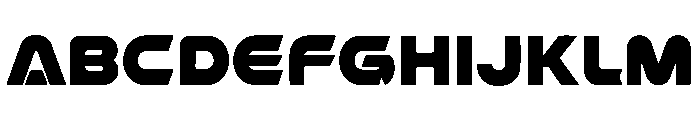 Monvex Font UPPERCASE