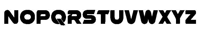 Monvex Font UPPERCASE