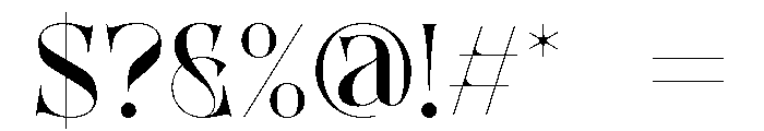 Monycha Serif Regular Font OTHER CHARS