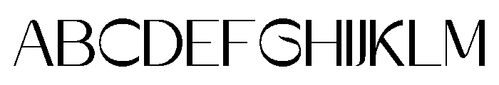 Monzaire-Regular Font UPPERCASE