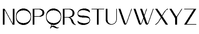 Monzaire-Regular Font UPPERCASE
