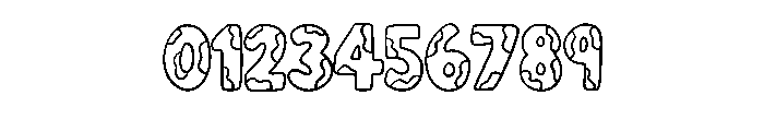 Moo Cow Spots By Squeeb Regular Font OTHER CHARS