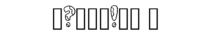 Moo Cow Spots By Squeeb Regular Font OTHER CHARS