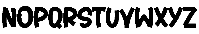Mood Swing Font LOWERCASE