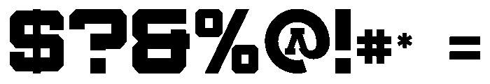 Mooda Font OTHER CHARS
