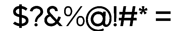 Moogte Regular Font OTHER CHARS