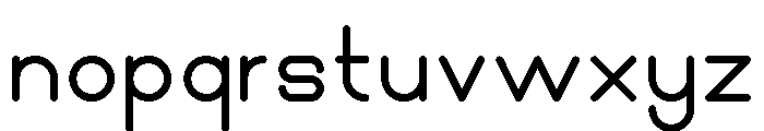 Mooka Sans Font LOWERCASE