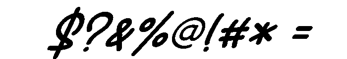 Moon Berry Italic Regular Font OTHER CHARS