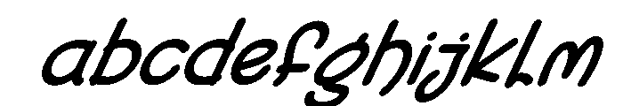 Moon Berry Italic Regular FONT