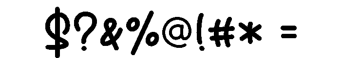 Moon Berry Font OTHER CHARS