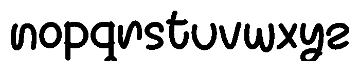 Moon Berry Font LOWERCASE