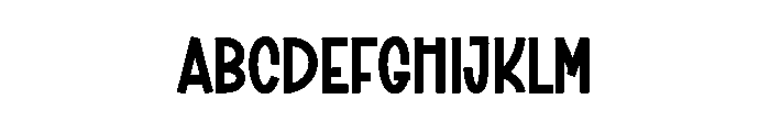 Moon Cream Font UPPERCASE