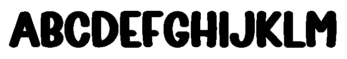 Moon Kids Font UPPERCASE