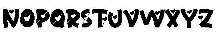 Moon Lights Font LOWERCASE