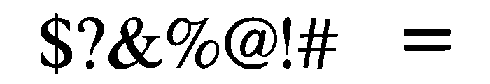 Moon Love you Font OTHER CHARS