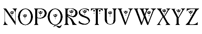 Moon Monster Font UPPERCASE