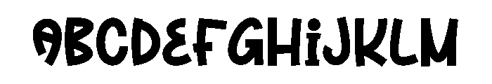 Moon  Number FONT
