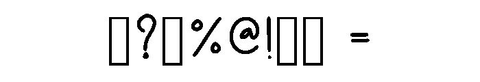 Moon Paper Regular Font OTHER CHARS