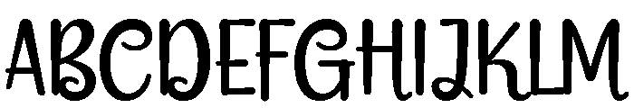Moon Shadow Font UPPERCASE