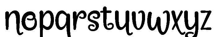 Moon Shadow Font LOWERCASE