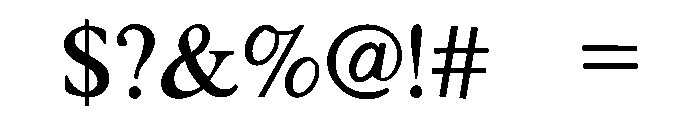Moon Tarot Font OTHER CHARS