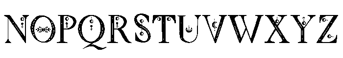 Moon Tarot Font UPPERCASE