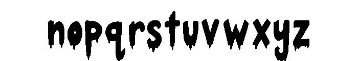 Mooncrypt Font LOWERCASE