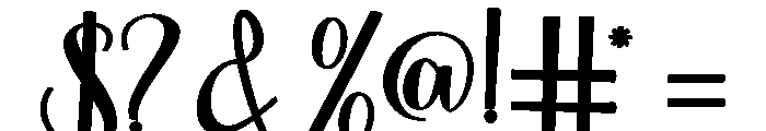 Moonetta Font OTHER CHARS