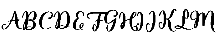 Moonetta Font UPPERCASE