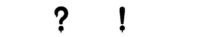 Moonfang Font OTHER CHARS