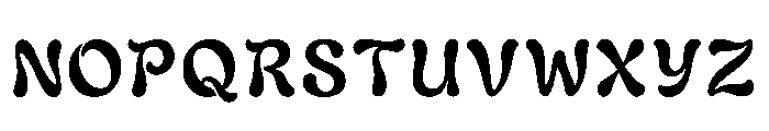 Moonflower Regular Font LOWERCASE