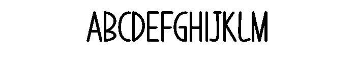 Moonlight Melody Font UPPERCASE