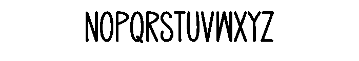 Moonlight Melody Font UPPERCASE
