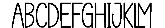 Moonlight Newyear Font UPPERCASE