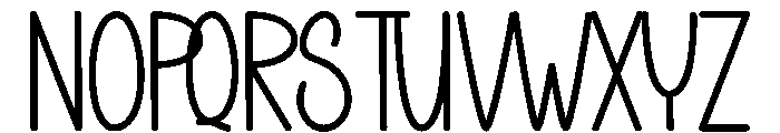 Moonlight Newyear Font UPPERCASE