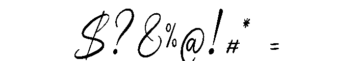 Moonlit Muse Font OTHER CHARS