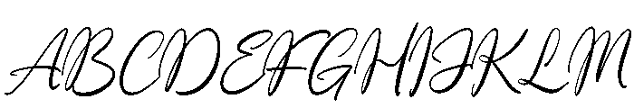 Moonlit Muse Font UPPERCASE