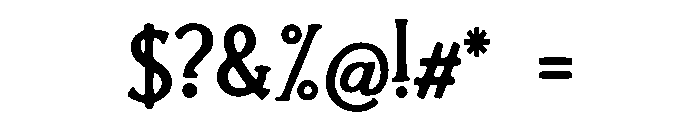 Moonlit_Palace Font OTHER CHARS