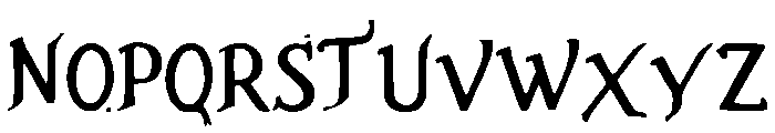 Moonlit_Palace Font UPPERCASE