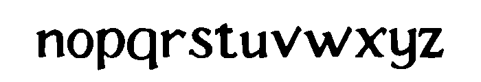 Moonlit_Palace Font LOWERCASE