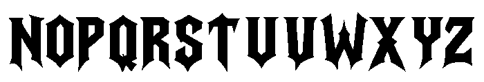 Moonmire Font UPPERCASE