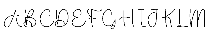 Moonnight Font UPPERCASE