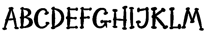 Moonshore Font UPPERCASE