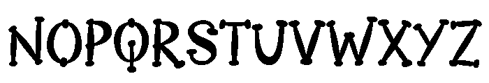 Moonshore Font UPPERCASE