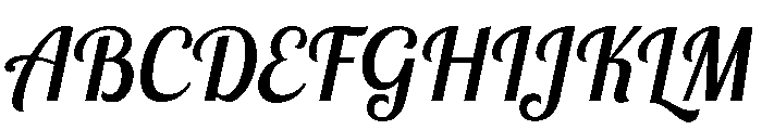 Moonveil Script Prototype Regular Font UPPERCASE