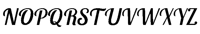 Moonveil Script Prototype Regular Font UPPERCASE