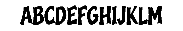 Moonwick Font UPPERCASE