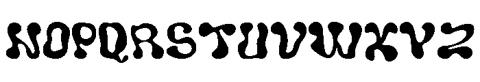 Moopins Regular Font UPPERCASE